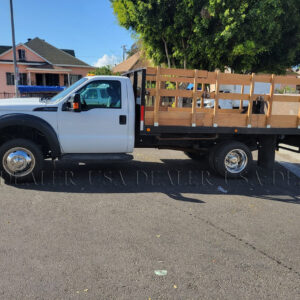 2013 Ford F450 4x2 Flatbed Truck