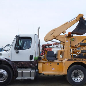 2014 Freightliner M2 106 with Master Craft 214E Backhoe